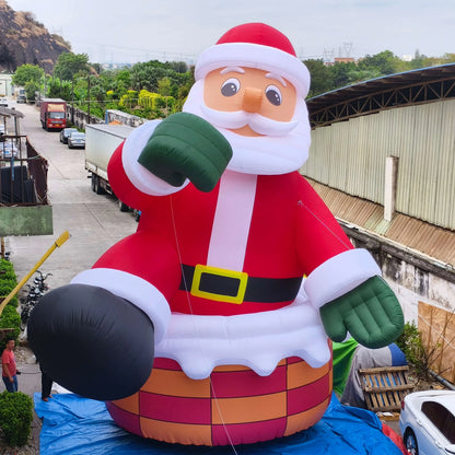 Inflatable Santa Claus Holiday Display