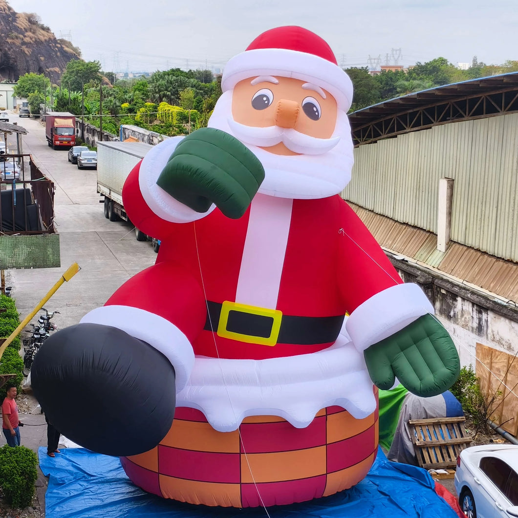 Inflatable Santa Claus Holiday Display