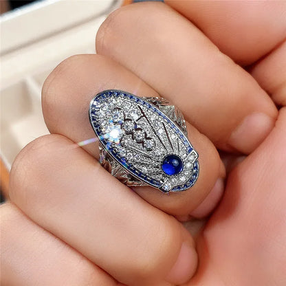 Huitan Western Style Aesthetic Ring