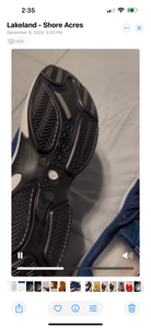 Dark Blue Fashion Sneakers