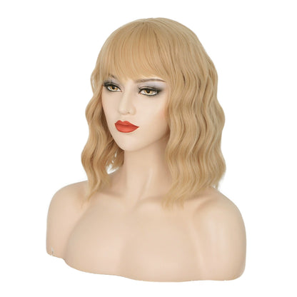 Colorful Short Straight Hair Wig