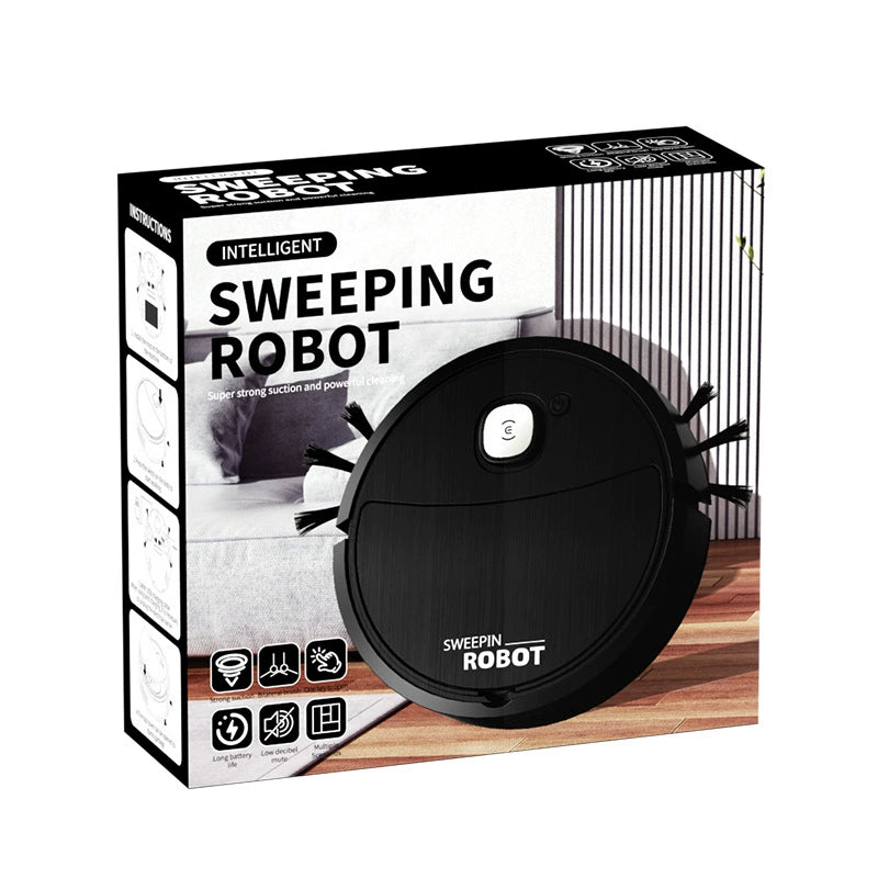 Intelligent Cleaning Robot Vacuum Cleaner Scanning, Suction and Dragging All-in-One