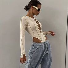 Stylish Ingenuity Hollow out Strap Blouse
