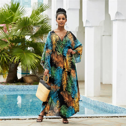 Photography Print Beach Blouse Beach Cover-up