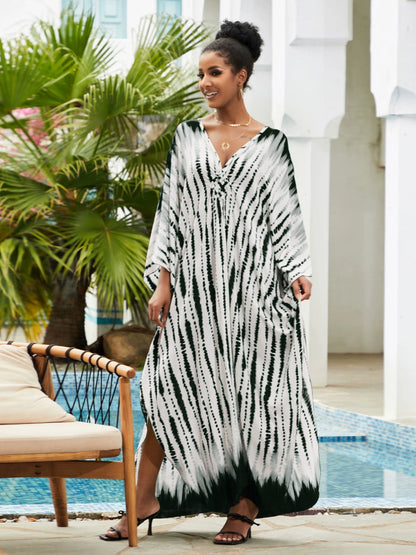 Photography Print Beach Blouse Beach Cover-up