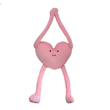 Cute Funny Long Leg Heart Pillow