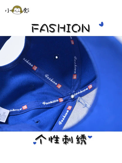 Cartoon Character Printed Peaked Cap