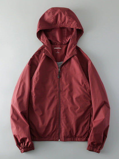 Soft Shell Waterproof Windproof Retro Sports Windbreaker