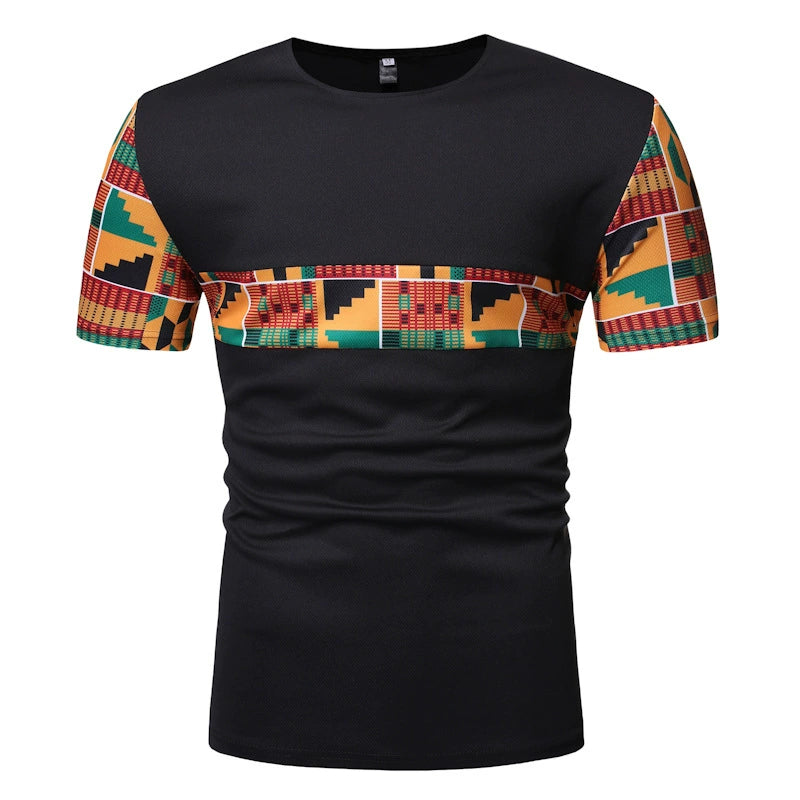 Colorful Print National Style  Dashiki