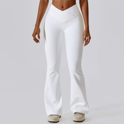 High Waist Bell-Bottom Quick-Drying Athletic Pants
