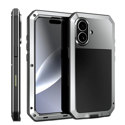 Heavy-duty Protective Armor Metal Shell Case for iPhone
