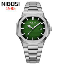 NIBOSI Stainless Steel Quartz Watch
