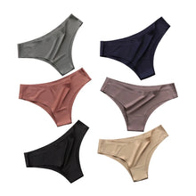 6Pcs Seamless Low Waist Ultra-thin Briefs
