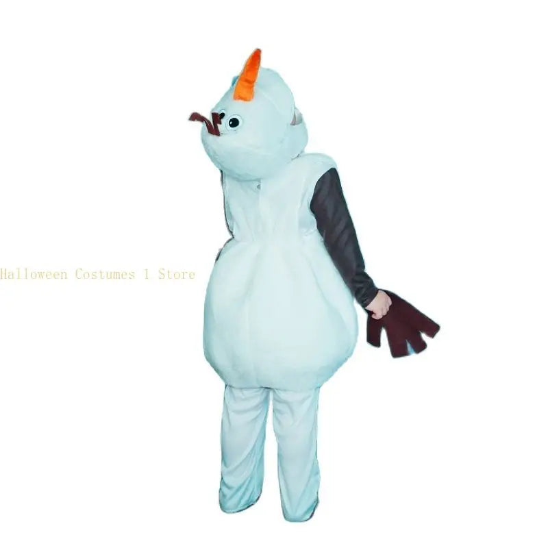 Kids Olaf Snowman Cosplay Costume Set