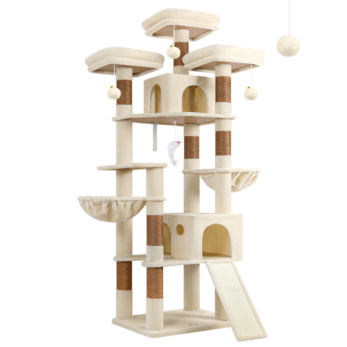 Globlazer 83" Multi-Level Big Cat Tree Tower