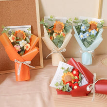 Handmade Artificial Crochet Bouquet