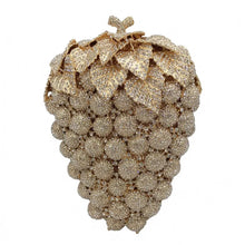 Grape Crystal Purple Designer Handbags