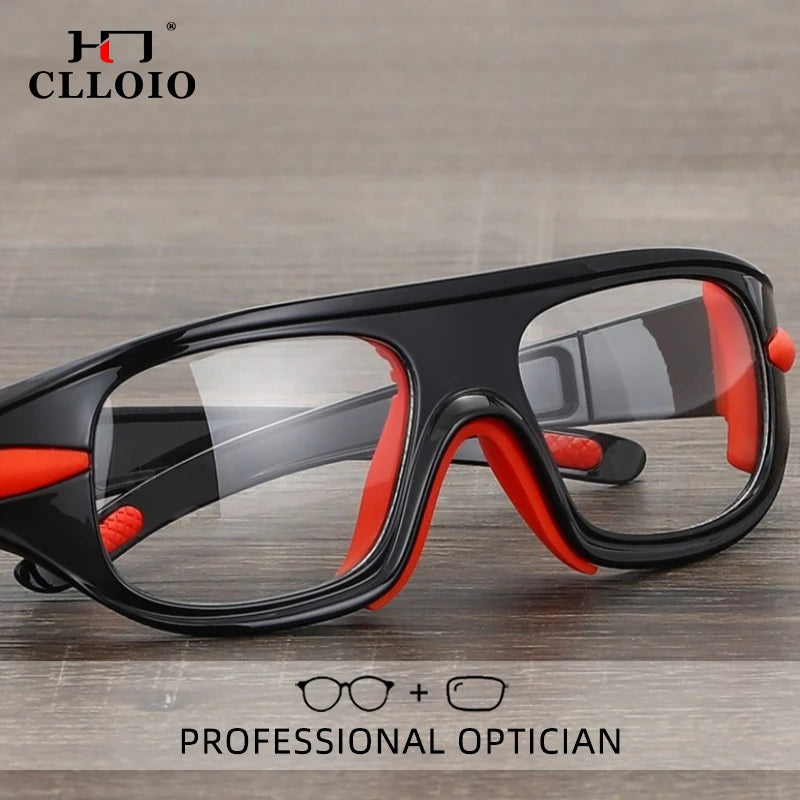 Anti-Collision Sports Goggles - Adjustable Prescription Eyewear for Basketball & Cycling