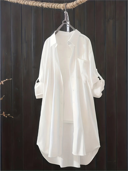 Rosa Fera Plus Size Women's Longline Shirt