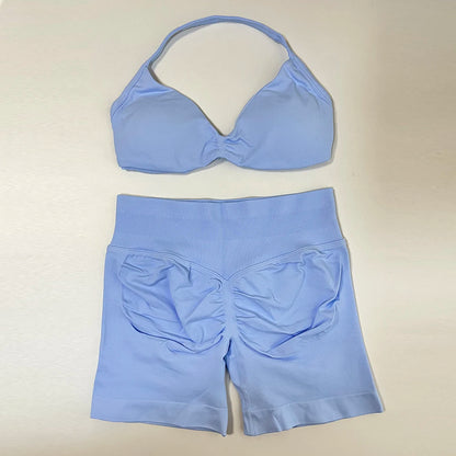 2Pces Seamless Sportswear Set