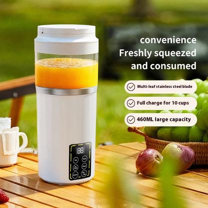 Portable USB Rechargeable Electric Blender & Juicer