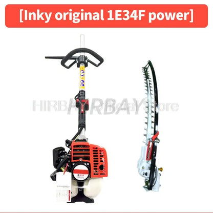 Multi-Function Brush Cutter Machine Garden Trimmer With Chainsaw And Pole Saw Attachment