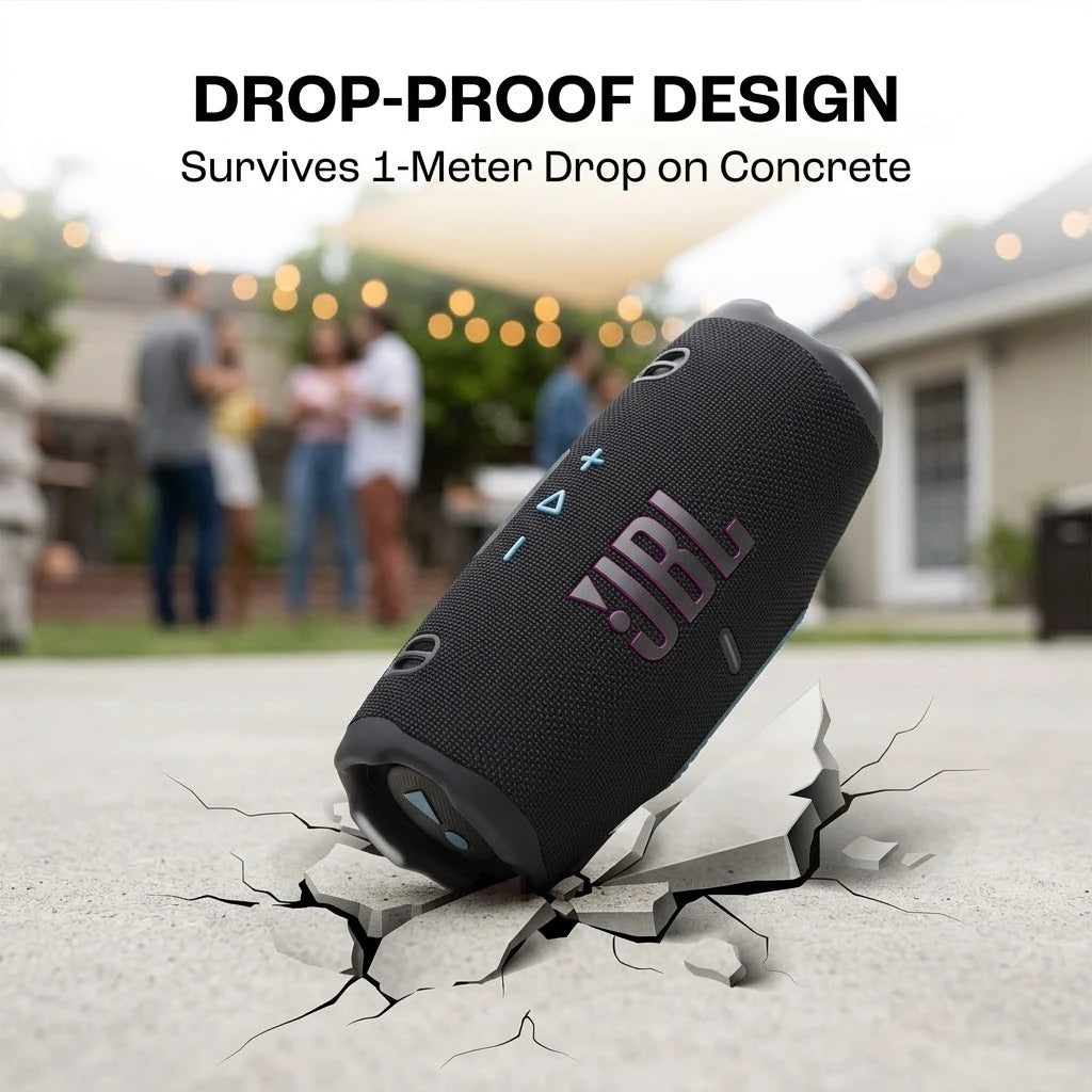 JBL Charge 6 Portable Waterproof Bluetooth Speaker