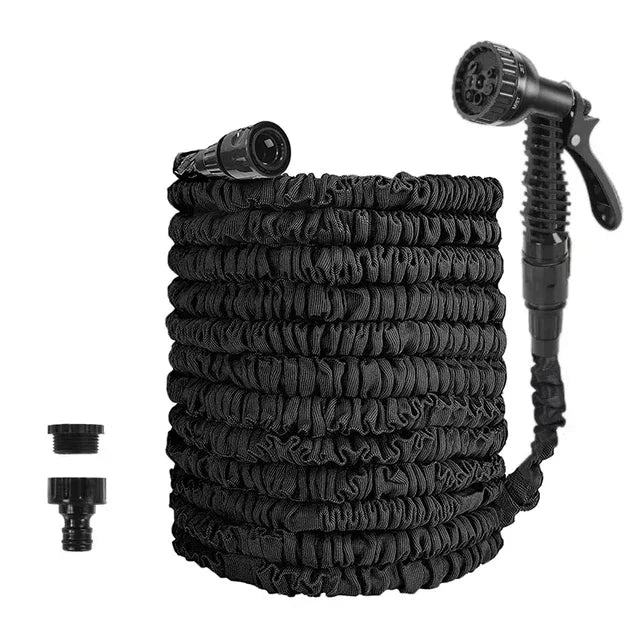 Expandable Garden Hose with 7-Function Nozzle