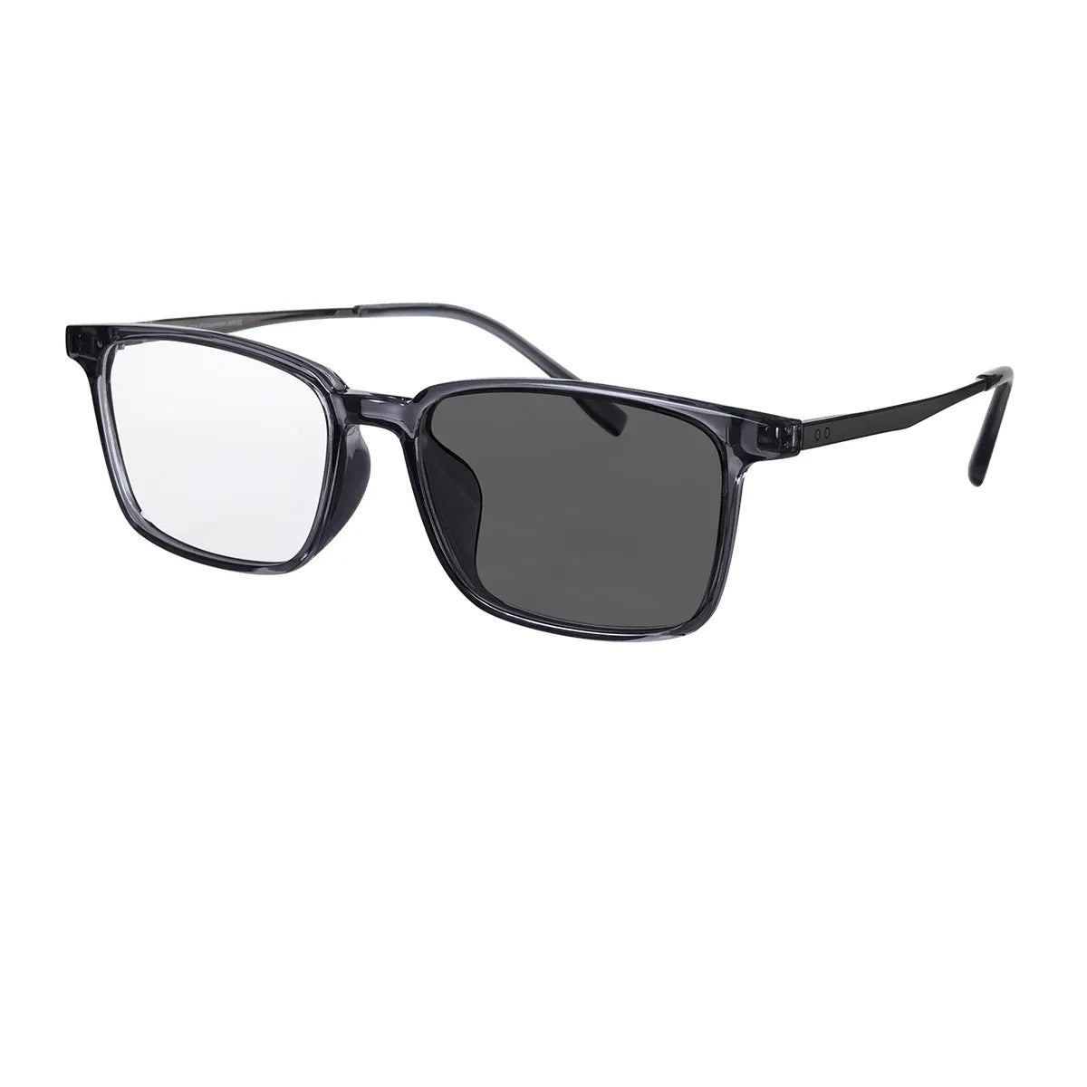 SHINU Men’s Intelligent Progressive Multifocal Reading Glasses – Titanium Square Frames