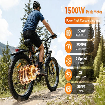 Zefiora M10 Electric Mountain Bikes