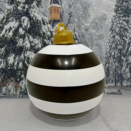 60cm Giant Outdoor Inflatable Christmas Ball Ornament