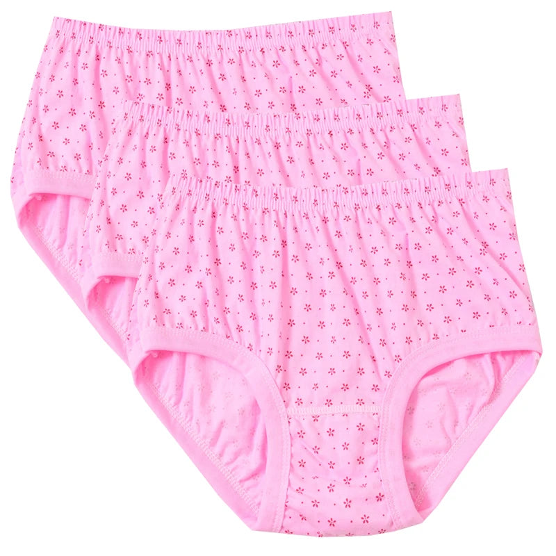 3pcs Pure Cotton Briefs