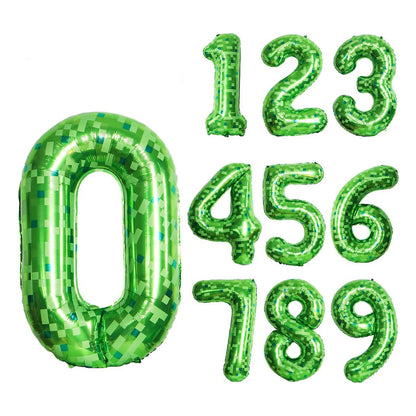 40-Inch Large Foil Number Balloons