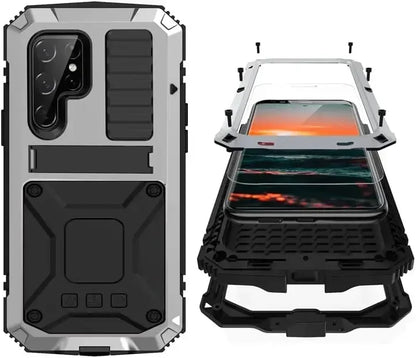 Heavy Duty Aluminum Metal Armor Phone Case For Samsung