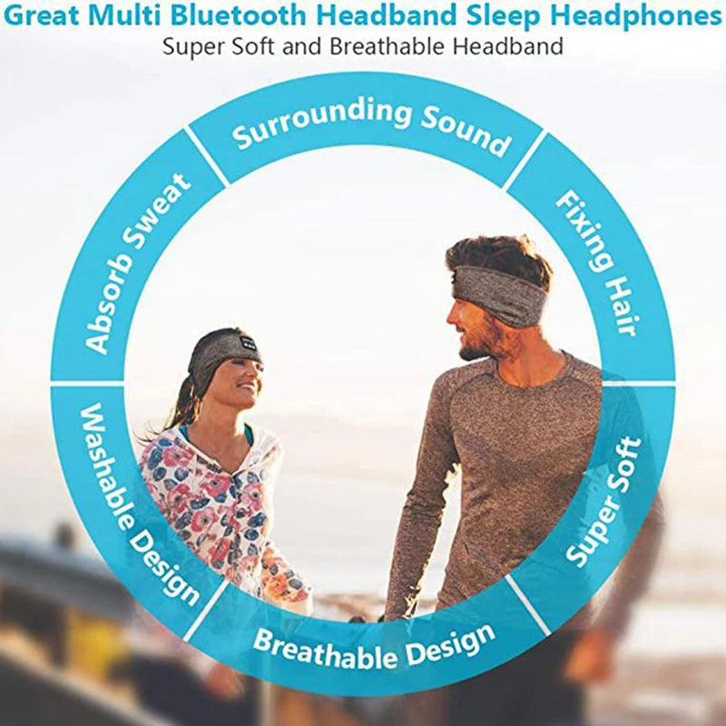 Head Band Bluetooth Headphones