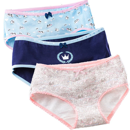 3Pcs Cotton Seamless Panties