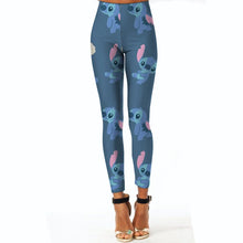 Colorful Print Ankle High Leggings