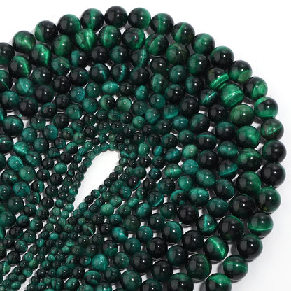 Natural Stone Jade Loose Spacer Beads for DIY Jewelry