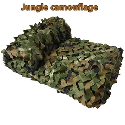 Multi-Purpose Military Camouflage Netting for Outdoor Shade & Decor