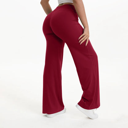 NCLAGEN Women’s Seamless Flare Yoga Leggings – High-Waist Butt Lifting Activewear