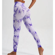 Seamless Tie Dye High Waist Leggings