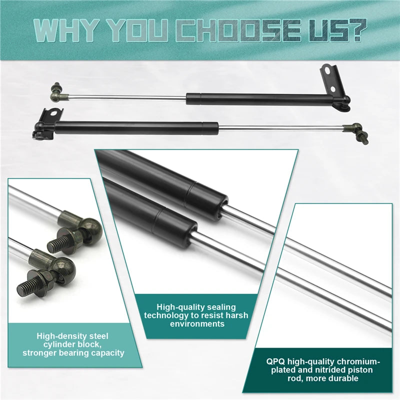 Front Hood Gas Lift Support Struts for 1999–2003 Lexus RX300