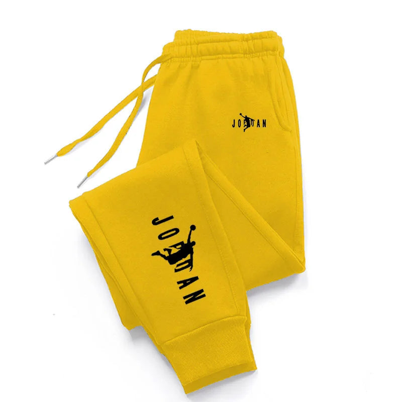 Pure Color Skinny Sweatpants
