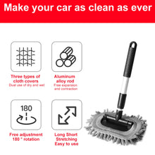 Car Window Cleaner Brush with Handle