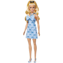 Fashionistas Blue Bow Halter Dress Blonde Doll