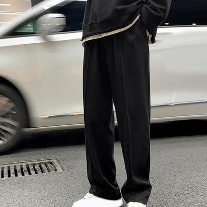 Drawstring Casual Wide-leg Joggers