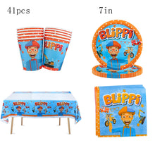 Cartoon Backdrop Birthday Party Decorations