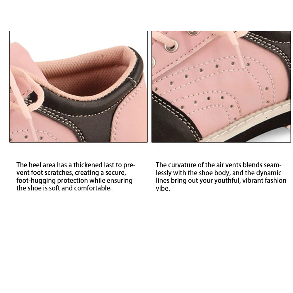 Rubber Sole with Super Fiber Slide Pad Bowling Shoes