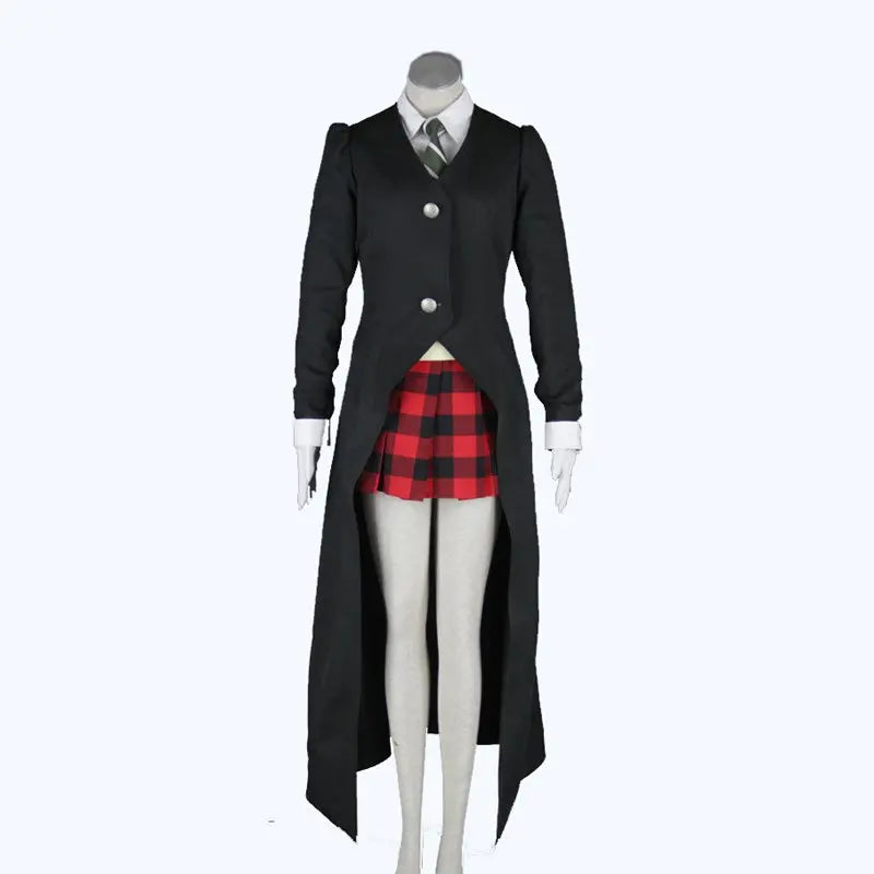 Maka Albarn Soul Eater Cosplay Costume Set with Wig & Accessories for Women