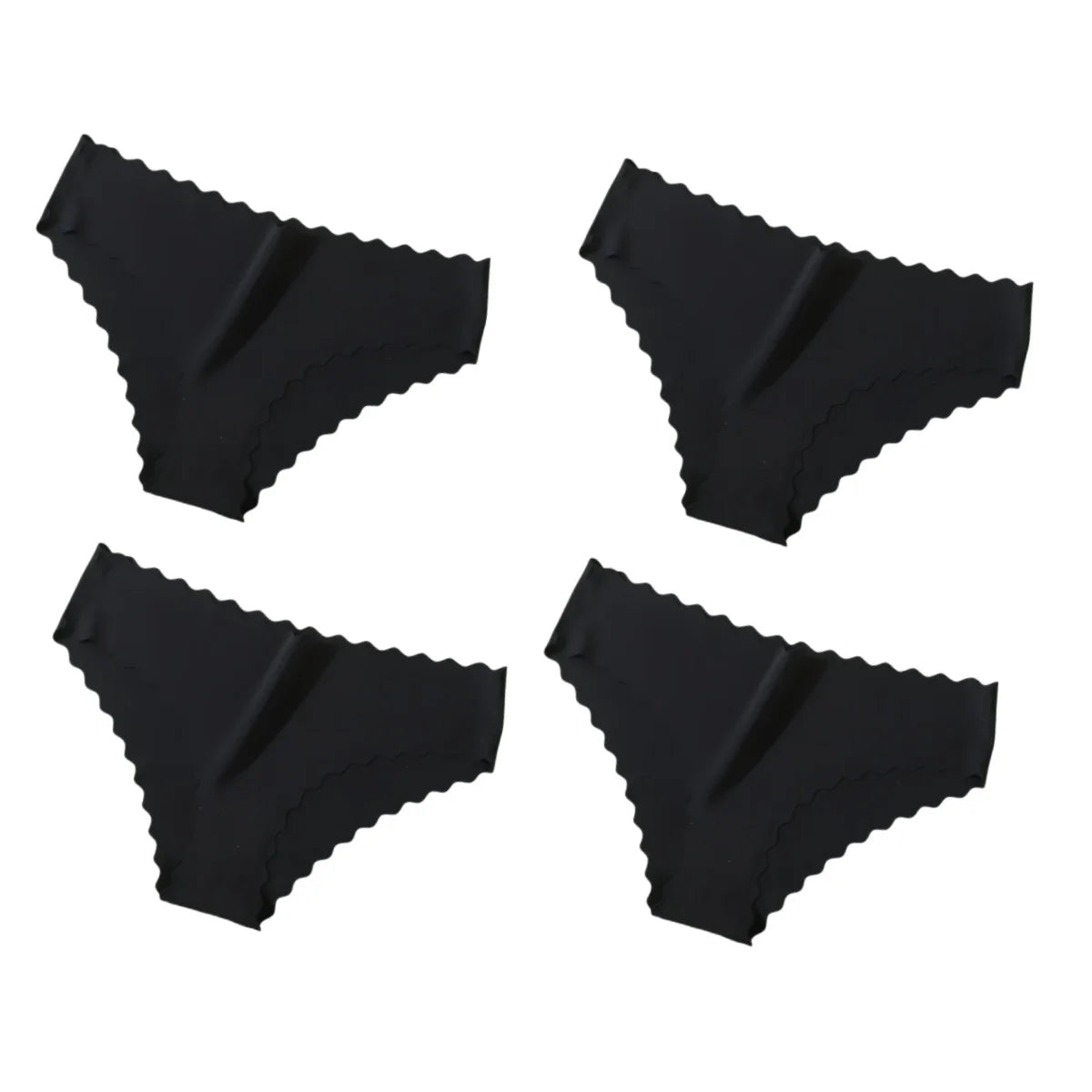 4Pcs Seamless Low Rise Briefs